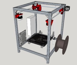 hypercube sketchup model